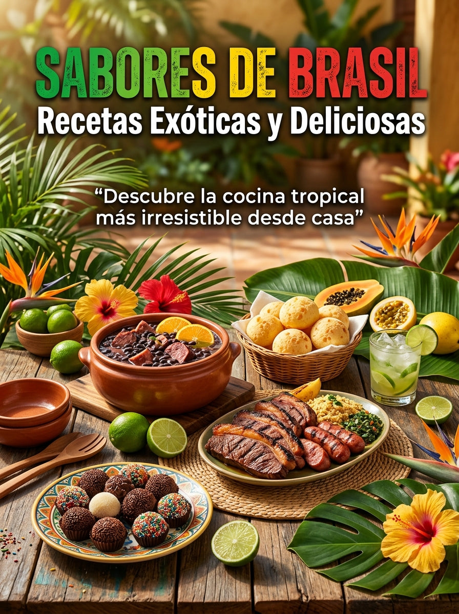 4 Culturas, 1 Cocina: Recetas Irresistibles de Colombia, Brasil, Perú y Vietnam